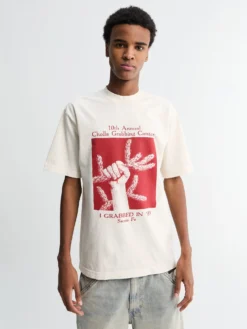 I grabbed in 86 kortærmet T-shirt i Creme