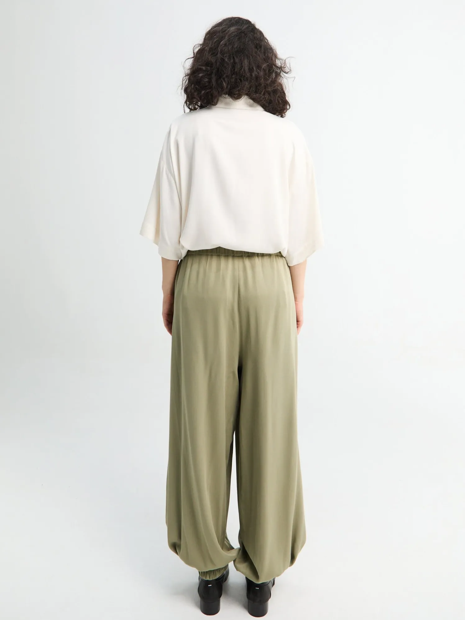 Isola Fluid Balloon Pants i Sage