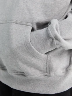 Italic Hoodie i Heather Grå