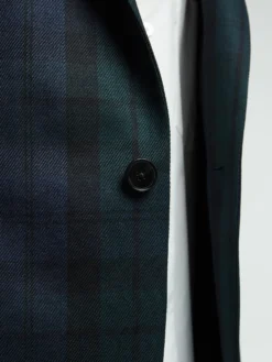 Jakke i Navy Checked