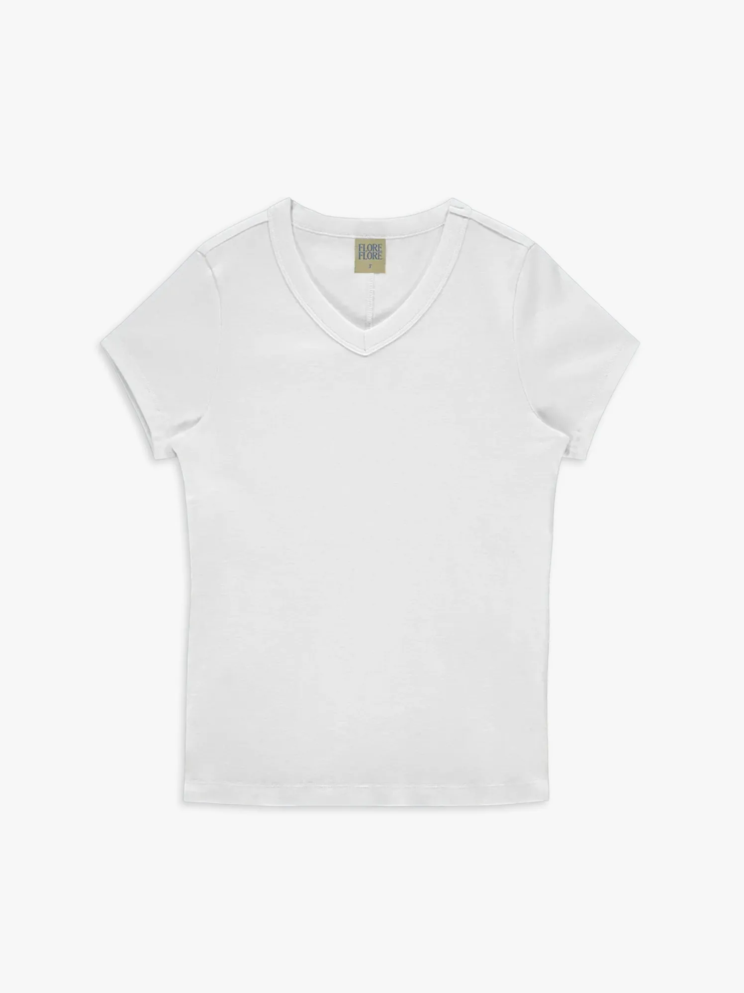 Jill Baby Tee i hvid