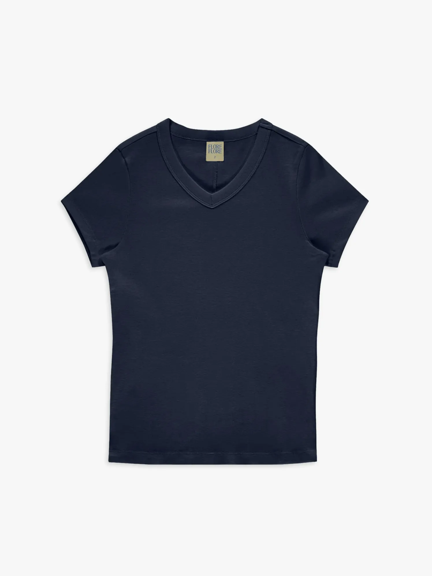 Jill Baby Tee i Navy
