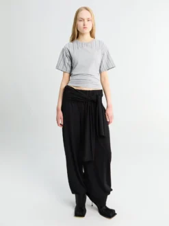 Kith Wrap Trousers i Navy Blå