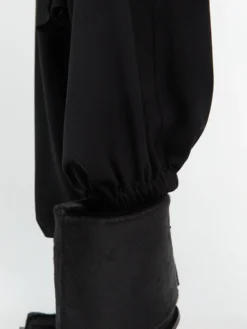 Kith Wrap Trousers i Navy Blå