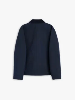Kort Raglan Frakke i Navy