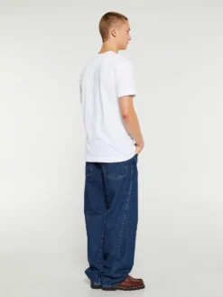 Kortærmet T-shirt i Hvid