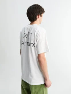 Kragg SL Cotton Bird Word Shortsleeved i Hvid Lys