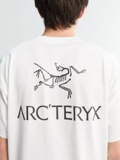 Kragg SL Cotton Bird Word Shortsleeved i Hvid Lys