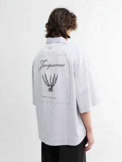 La Chemise Cardigan i Rosmarin Lyseblå