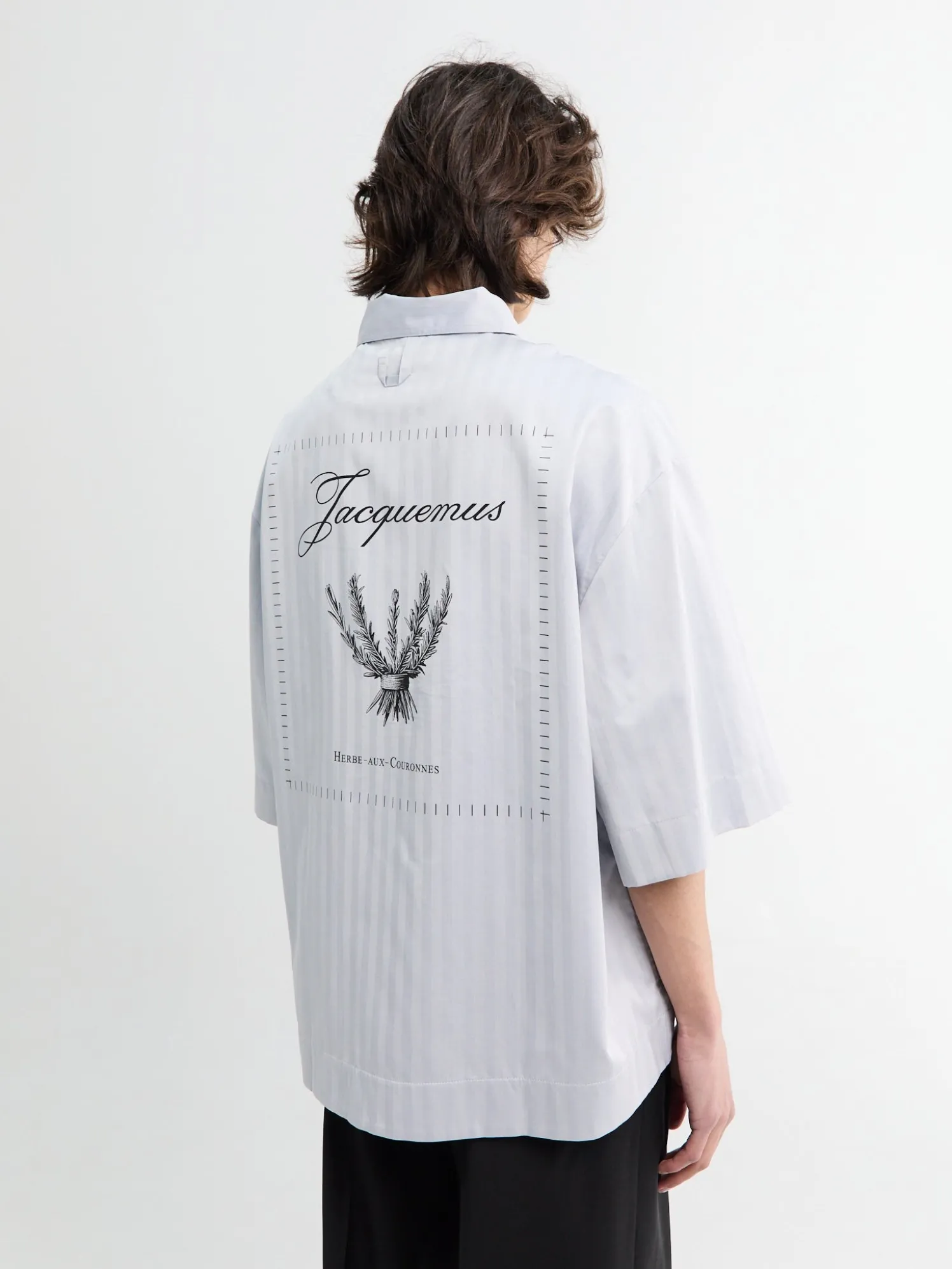 La Chemise Cardigan i Rosmarin Lyseblå