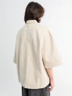 La Chemise Paysan De-Nime i Lysebeige