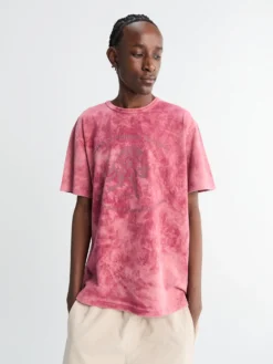 Lake T-shirt i Rød