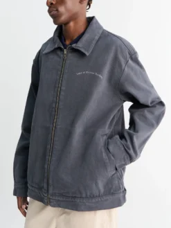 Lake Zip Jacket i charcoal