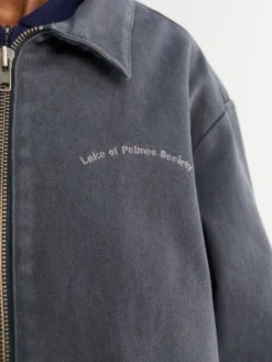 Lake Zip Jacket i charcoal