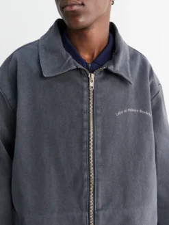 Lake Zip Jacket i charcoal