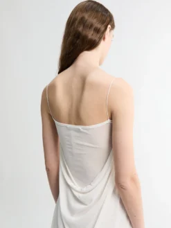 La Robe Maille Plumetis i Off White