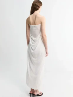 La Robe Maille Plumetis i Off White