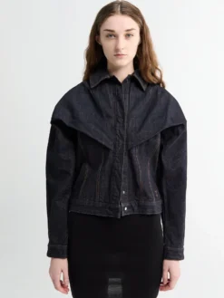 La Veste Chale in Dark Navy