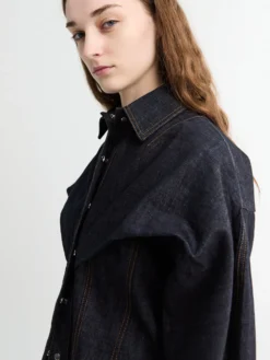 La Veste Chale in Dark Navy