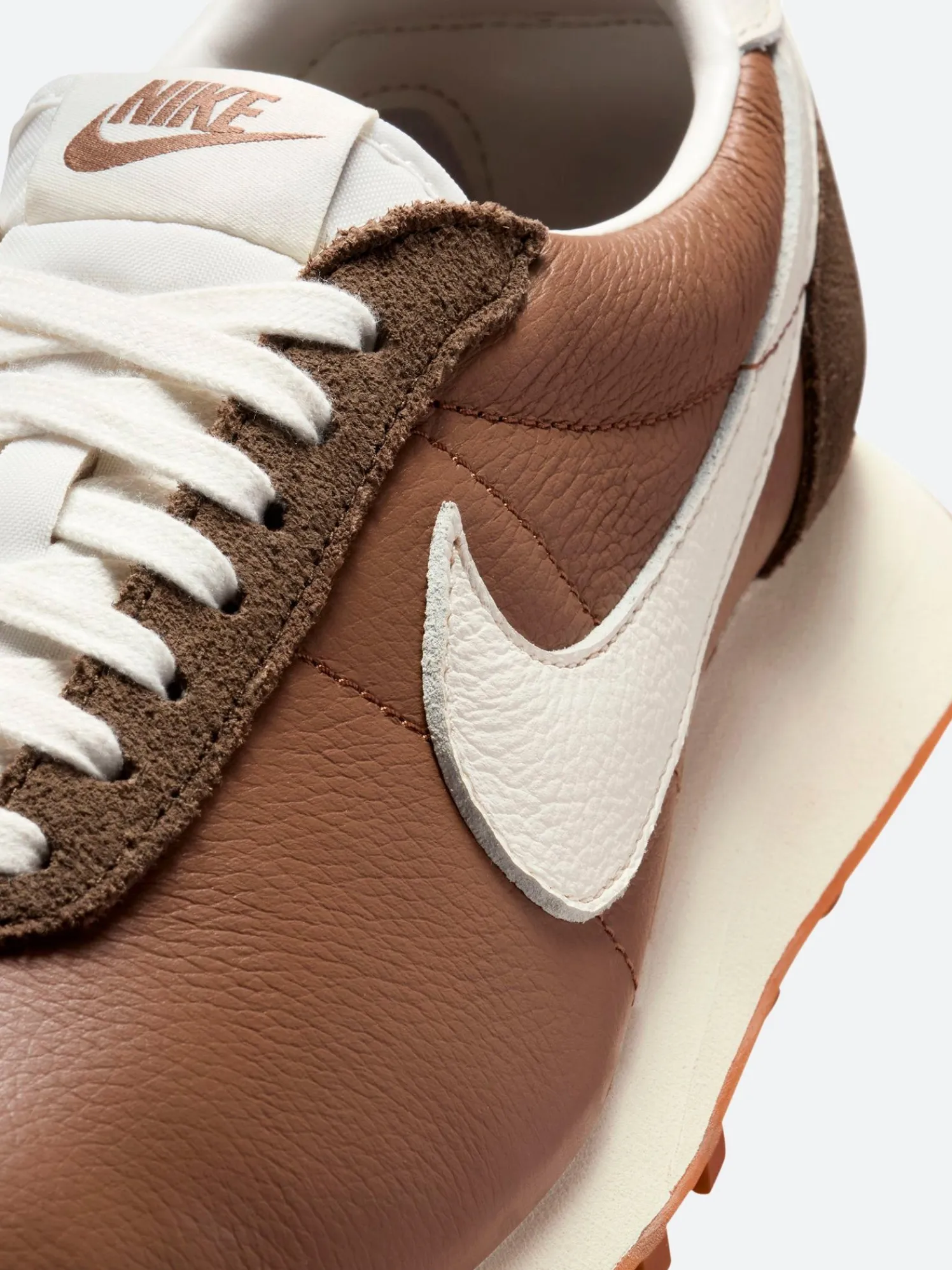LD-1000 Premium Sneakers i Mosswood Brown, Dark Hazel, Soft Pearl og Sail