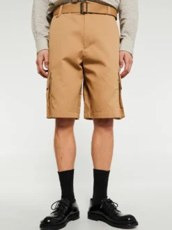 Le Cargo Bermuda Shorts i Camel