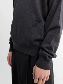 Le Sweater i Mørkegrå