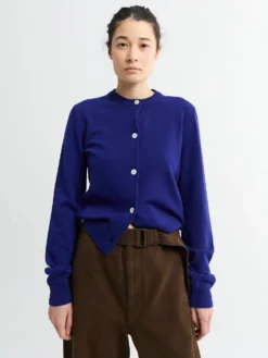 Letvægts Cardigan i Violet Night