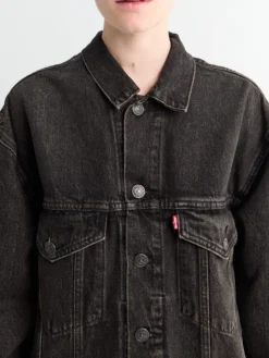 Levi's X Jordan Type III Trucker Jacket i Sort
