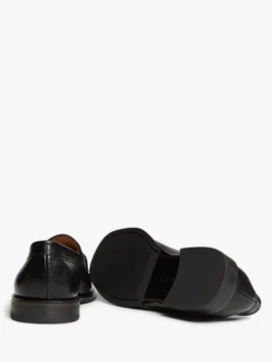 Light Loafer i True Dyed Sort Læder