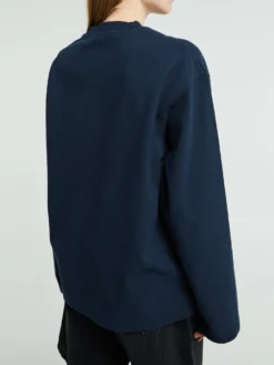 Logo Crewneck i Deep Blue