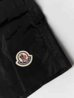 Logo Patch Badeshorts i Sort