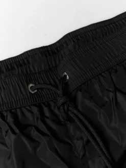 Logo Patch Badeshorts i Sort