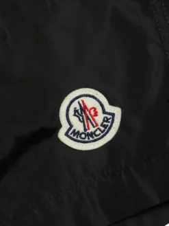 Logo Patch Swim Shorts i Sort