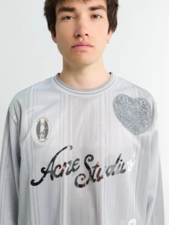 Logo Sports Jersey i Grå