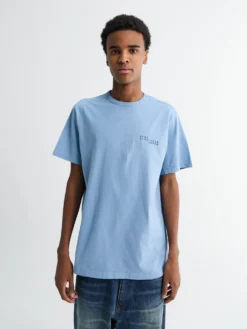 Logo T-shirt i Blå