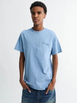 Logo T-shirt i Blå