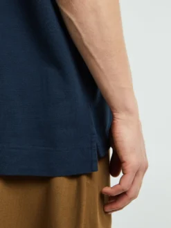 Logo T-shirt i Deep Blue