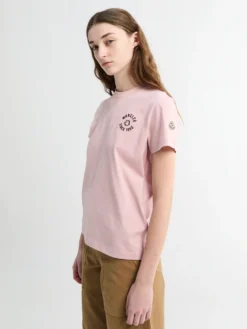 Logo T-shirt i Pink