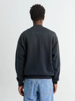 Logo Zip Sweatshirt i Sort