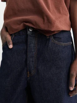 Loose Fit Jeans i Indigo