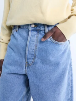 Loose Fit Jeans i Lyseblå
