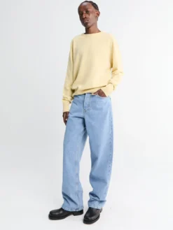 Loose Fit Jeans i Lyseblå