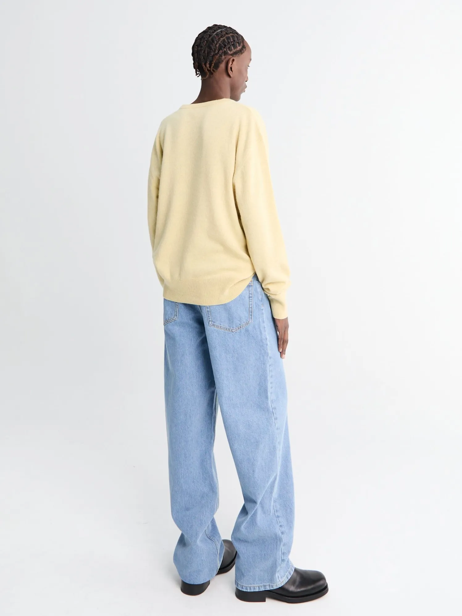 Loose Fit Jeans i Lyseblå