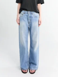 2021 Loose Fit Jeans i Lyseblå Vintage