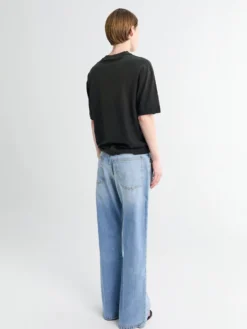 2021 Loose Fit Jeans i Lyseblå Vintage