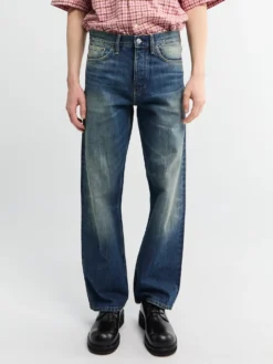 Loose Jeans i Deep Vintage