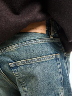 Loose Jeans i Dirty Blue