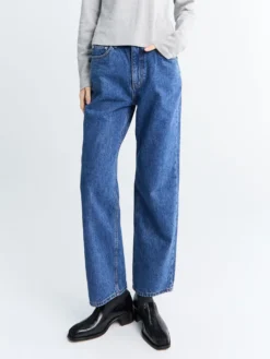Loose Jeans i Klassisk Blå
