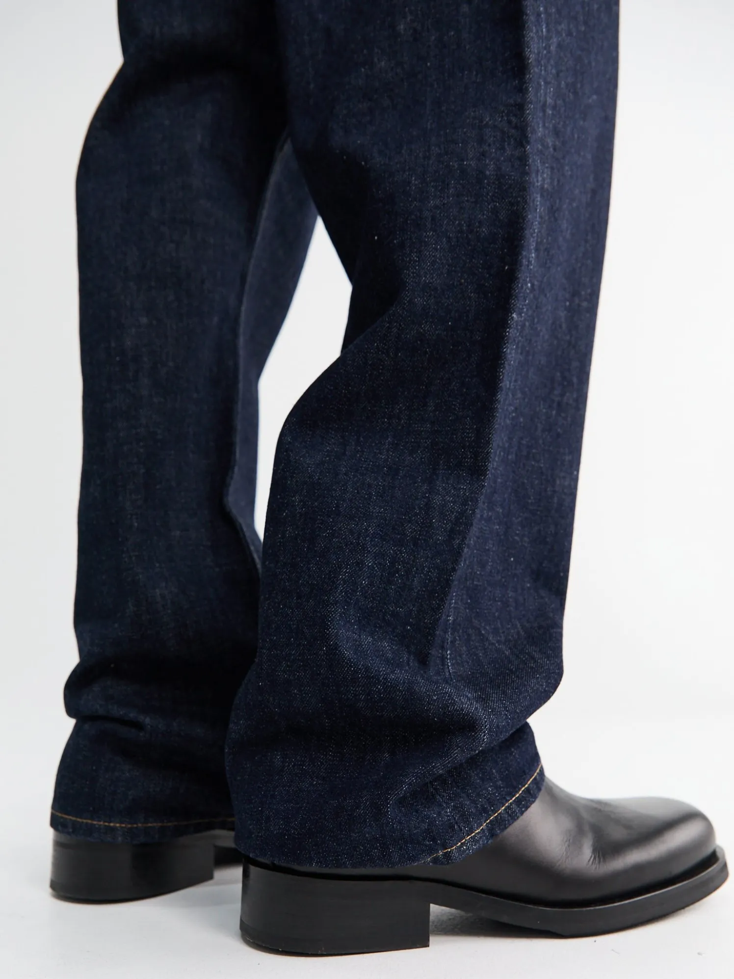 Loose Jeans i Simple Rinse Blue