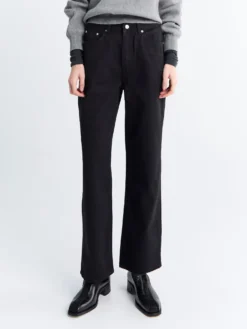 Loose Jeans i Sort